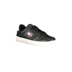 TOMMY HILFIGER Calzatura Sportiva Uomo Nera con Dettagli Bianchi