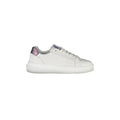 CALVIN KLEIN Scarpe Sneakers Donna Bianche con Dettagli a Contrasto