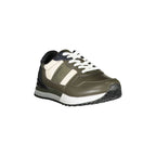 CARRERA Sneakers Uomo Verdi con Dettagli a Contrasto e Logo