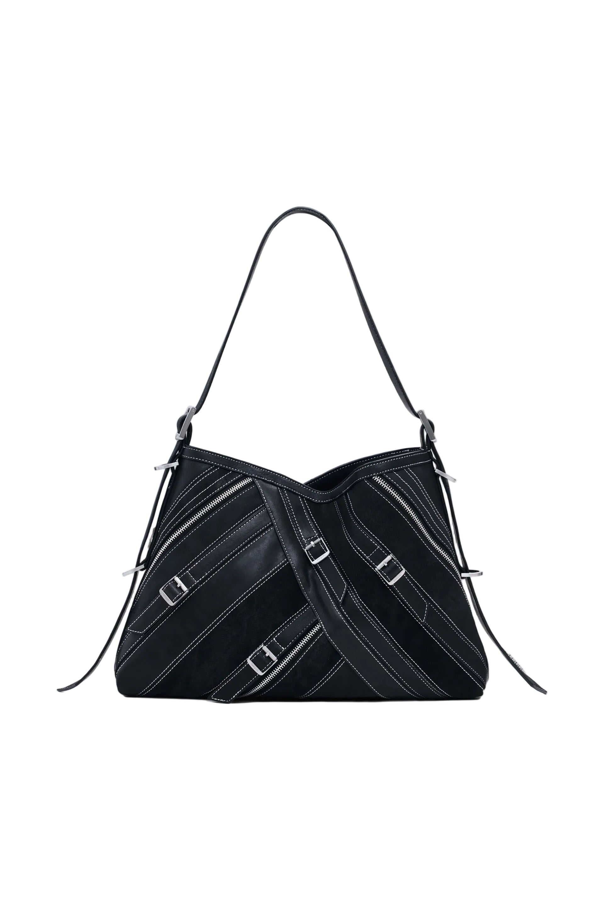 DESIGUAL Women's Black Fibonacci Buxton Shoulder Bag