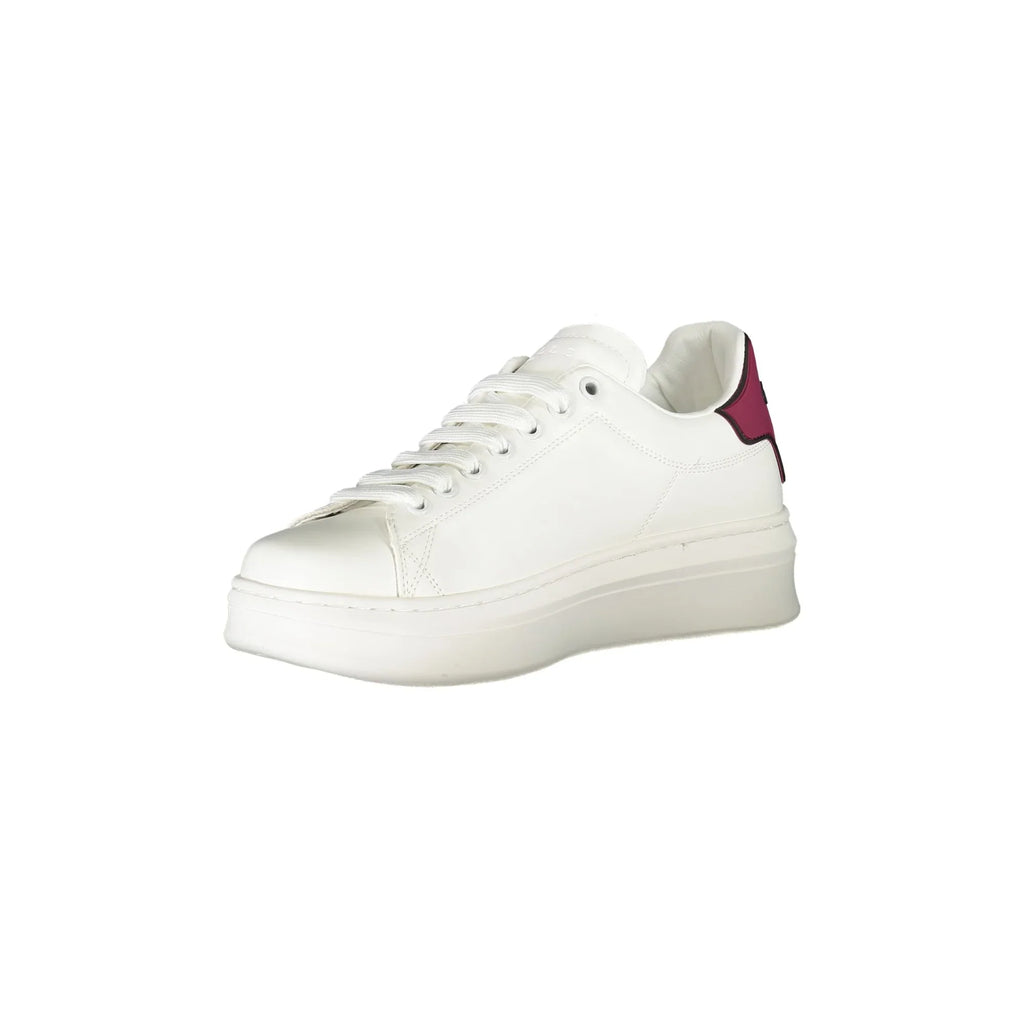GAELLE PARIS Scarpe Sneakers Donna Rosse con Dettagli a Contrasto