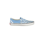 Vans Women's Blue Classic Slip-On Checkerboard Sneakers
