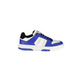 TOMMY HILFIGER Scarpe Sneakers Uomo Blu con Dettagli a Contrasto