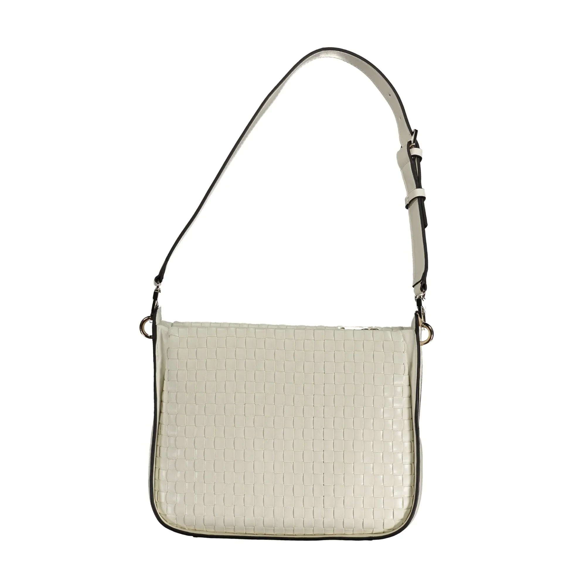 GUESS JEANS Women's MAJKA White Bag with Adjustable Handle