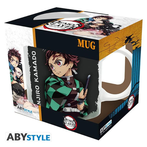 ABYSTYLE MUG DEMON SLAYER: "TANJIRO" CERAMIC COFFEE MUG WITH HANDLE 320ML