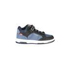 CARRERA Sneakers Uomo Blu con Lacci, Strap e Dettagli a Contrasto