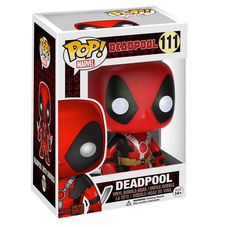 Funko Pop! Marvel Deadpool - (111) Deadpool W/ Swords Figure 9Cm With Swords