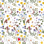 Dried Flowers Wallpaper - Herbolarium