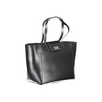 CALVIN KLEIN Women's Black Shoulder Bag with Long Handles