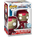 Funko Pop ! Marvel Capitan America Civil War - (1153) Iron Man Special (Exm) 9Cm
