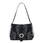 DESIGUAL Women's Black Poker Face Posadas Bag with Studs