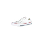 CONVERSE Women's White Sneakers with Laces and Contrast Sole
