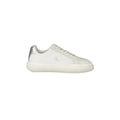 CALVIN KLEIN Sneakers Donna Bianche con Lacci e Dettagli in Argento