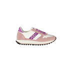 BLAUER Women's White Athletic Shoes with Contrast Details