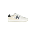 CALVIN KLEIN Scarpe Sneakers Bianche da Donna con Dettagli a Contrasto