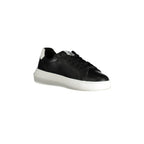 CALVIN KLEIN Scarpe Sneakers Donna Nere con Dettagli a Contrasto