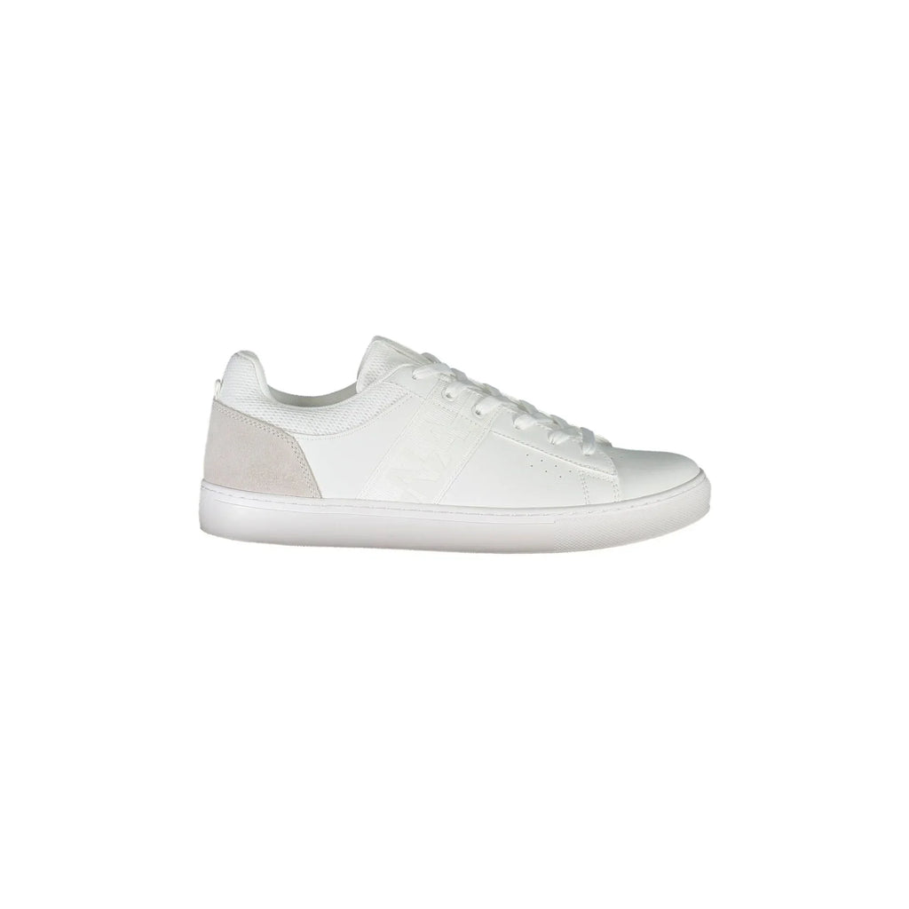 NAPAPIJRI SHOES Scarpe Sneakers Uomo Bianche con Dettagli a Contrasto