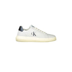CALVIN KLEIN Scarpe Sneakers Uomo Grigie con Dettagli a Contrasto e Plantare Removibile