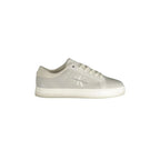 CALVIN KLEIN Scarpe Sneakers Uomo Grigie con Dettagli a Contrasto