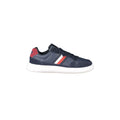 TOMMY HILFIGER Calzatura Sportiva Uomo Blu con Ricamo e Dettagli a Contrasto