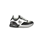 GAELLE PARIS Scarpe Sneakers Donna Nere con Dettagli a Contrasto