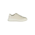 CALVIN KLEIN Scarpe Sneakers Donna Beige con Dettagli a Contrasto
