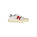 CALVIN KLEIN Scarpe Sneakers Uomo Bianche con Dettagli a Contrasto