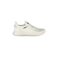 BLAUER Sneakers Uomo Bianche con Lacci e Dettagli a Contrasto