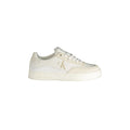 CALVIN KLEIN Women's White Sport Shoes with Contrast Details