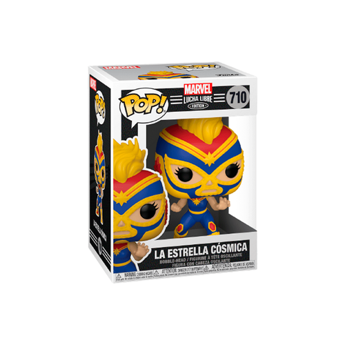Funko Pop Marvel Lucha Libre 710 La Estrella Cosmica Wonder Woman Figure New