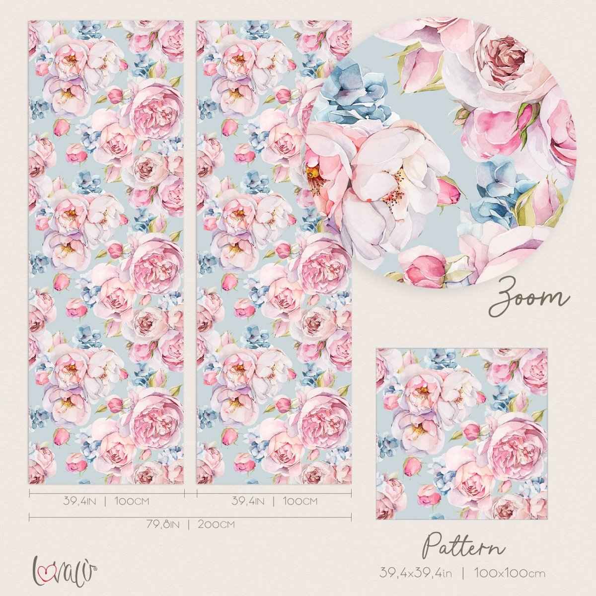Floral Wallpaper - Rosa Rosae