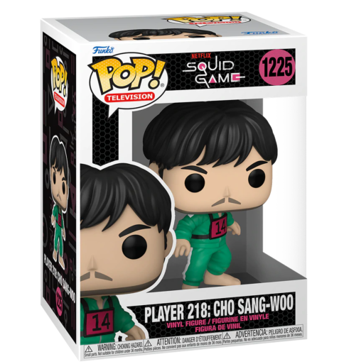 Funko Pop! Television Squid Game - (1225) Player 218 Cho Sang-Woo Figure 9cm