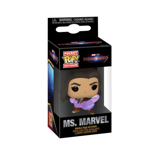 Funko Key! Rocket - The Marvels - Ms. Marvel Vinyl Figure 4cm Keychain