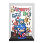 Funko Pop ! Comic Cover Marvel Avengers -(27) Captain America Special Exm Figure