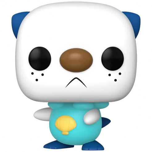 Funko Pop! Games Pokemon (886) - Oshawott Vinyl Figure 9Cm Dewott Water Evo