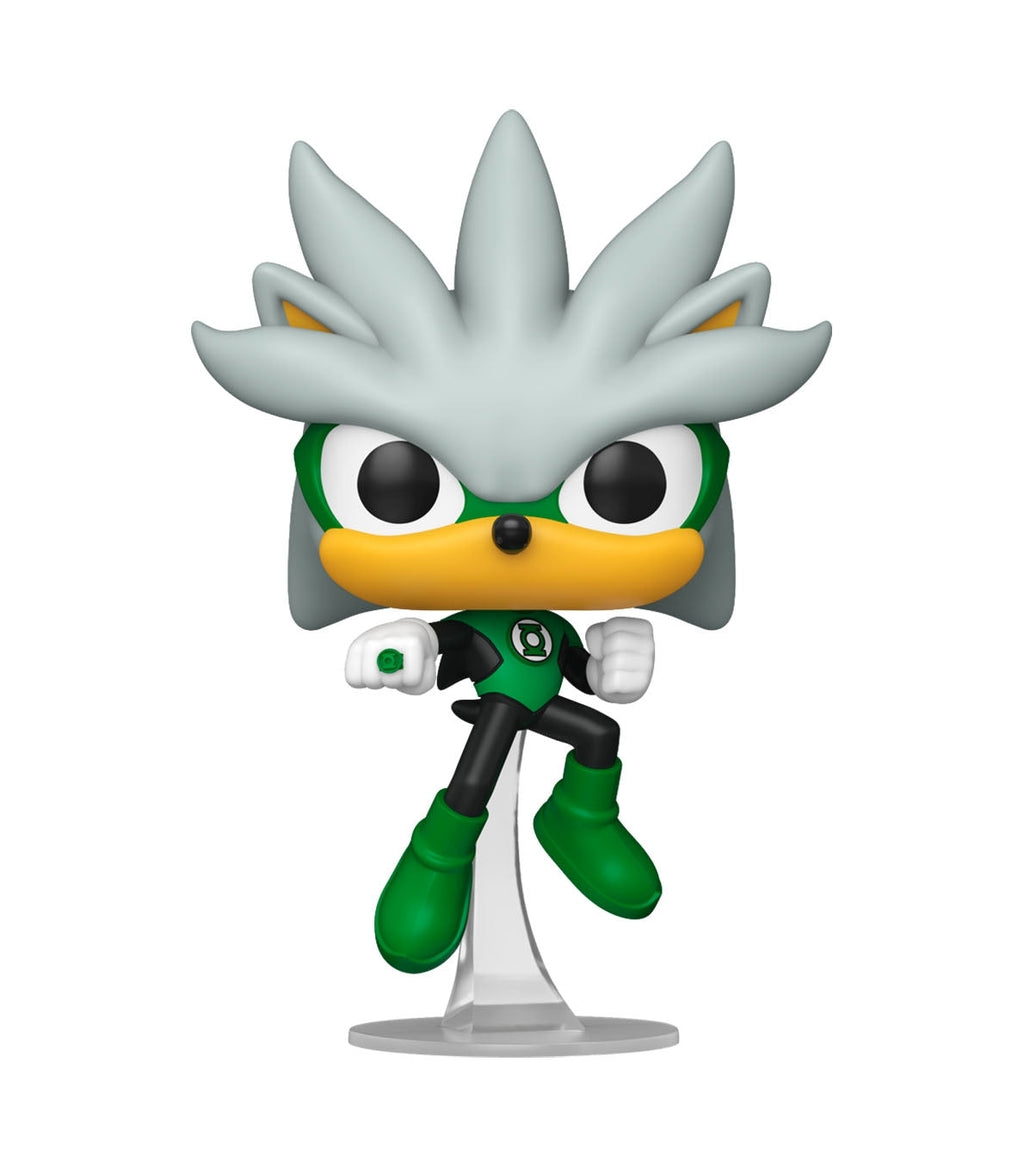 Funko Pop! Heroes DC X Sonic Hedgehog - (592) Silver as Green Lantern 9cm