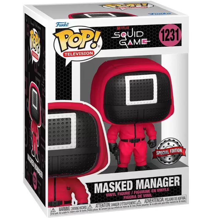 Funko Pop! Television Netflix Squid Game Masked Manager (1231) Special Figure