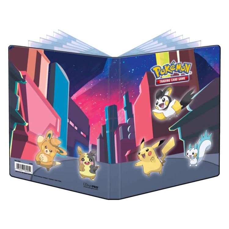 Pokemon 4-Pocket Album Shimmering Skyline Pikachu Portfolio Binder 80 Card