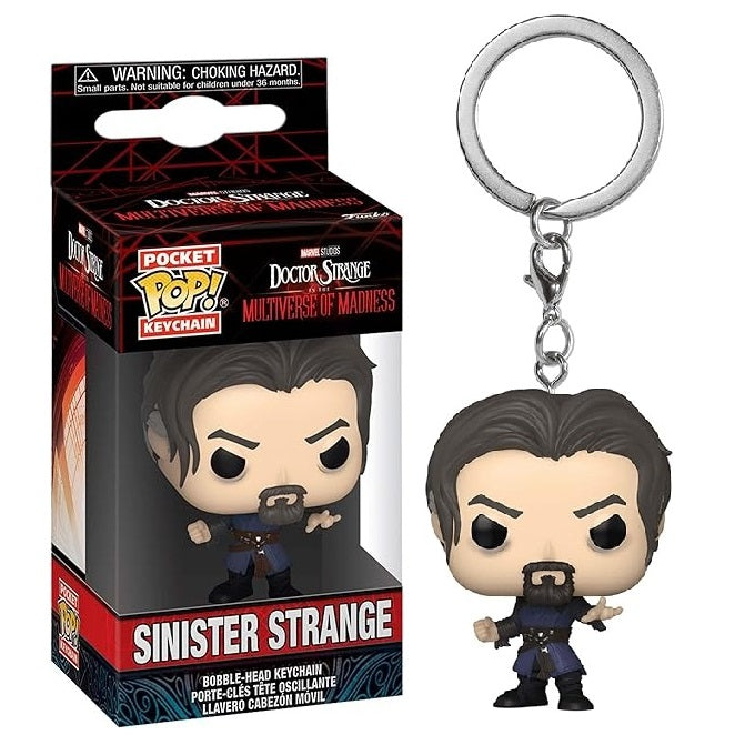 Funko Pop! Keychain Pocket Marvel Doctor Strange (Sinister Strange) Keychain