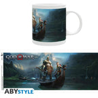 ABYSTYLE TAZZA GOD OF WAR: "KEY ART" MUG BICCHIERE CAFFÈ CERAMICA MANICO 320ML
