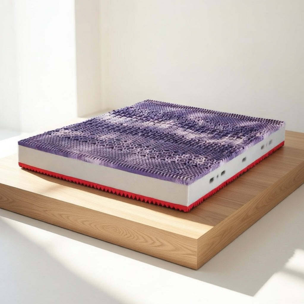 Materasso Memory Ceramica Anatomico e Tessuto in fibra d'argento H24 cm - Memory Ceramic