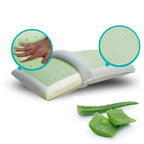 High-density memory foam soap bar pillow with Aloe insert and 3D cover - Aloe scented