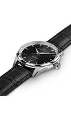Hamilton Jazzmaster Automatic Black 40mm – black leather strap