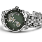 Hamilton Jazzmaster H32675160 – green automatic skeleton stainless steel