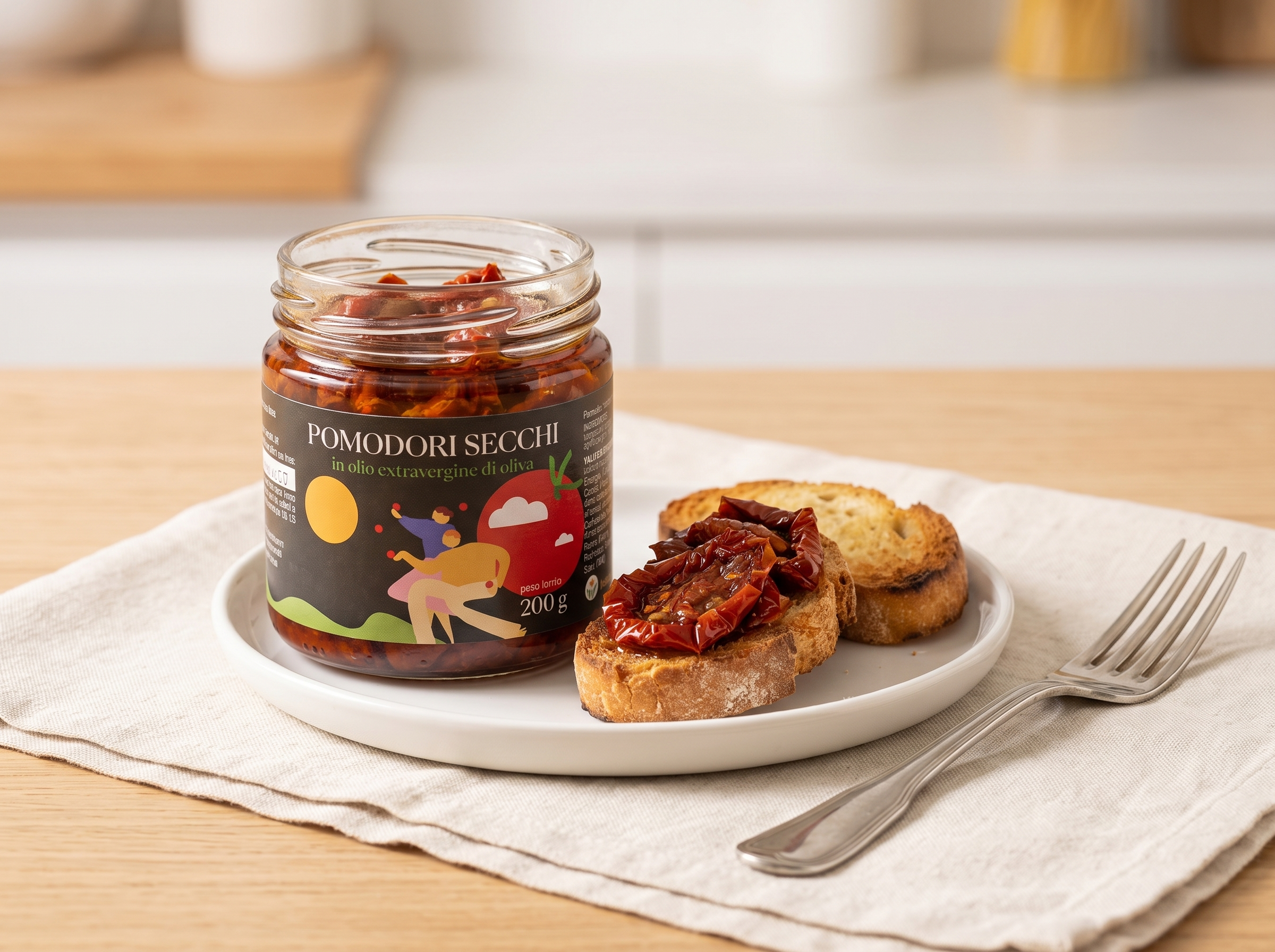 Pomodori Secchi Sott'Olio EVO Artigianali - Antipasto Gourmet