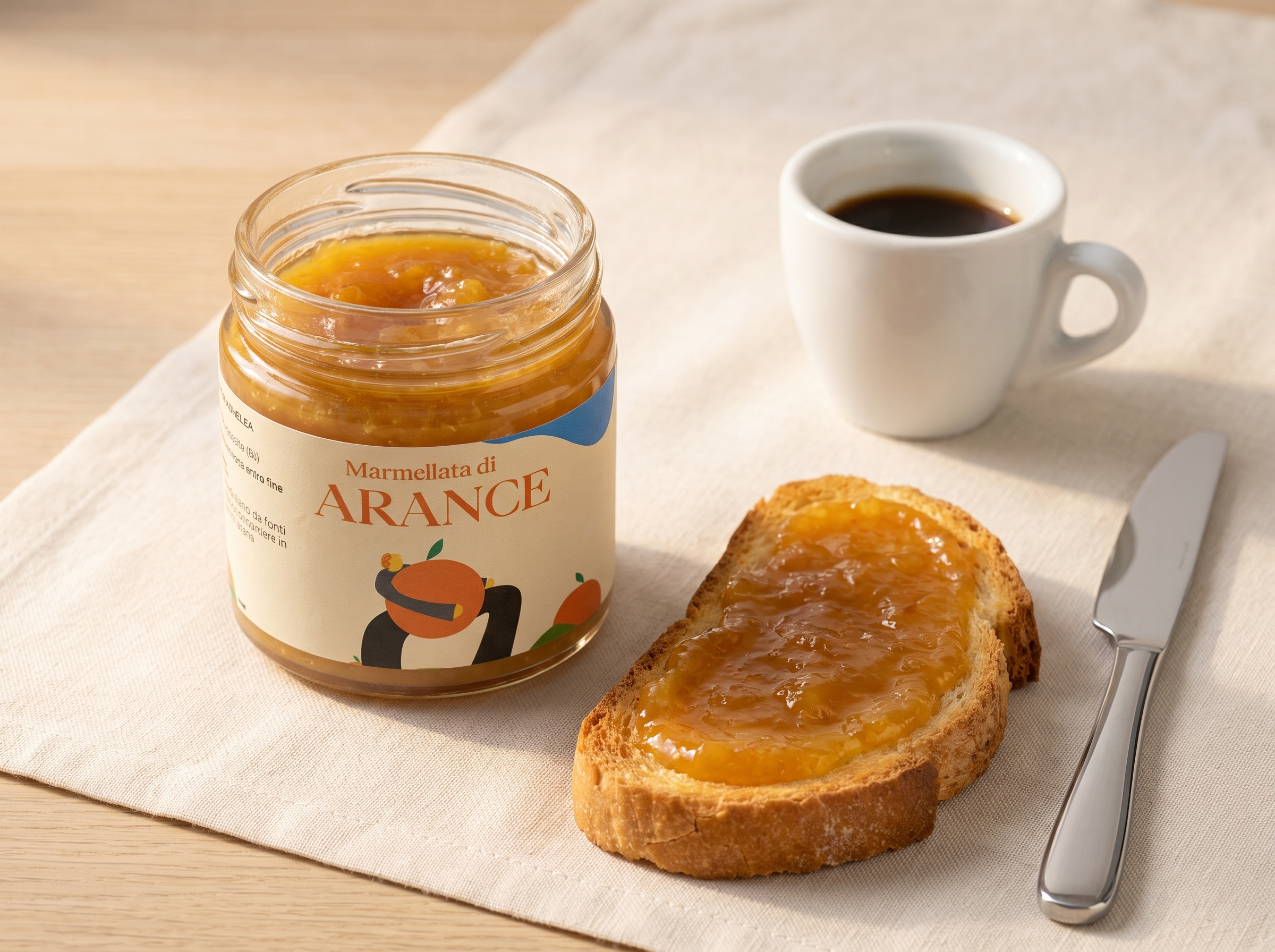 Handmade Extra Orange Jam - Preservative-Free