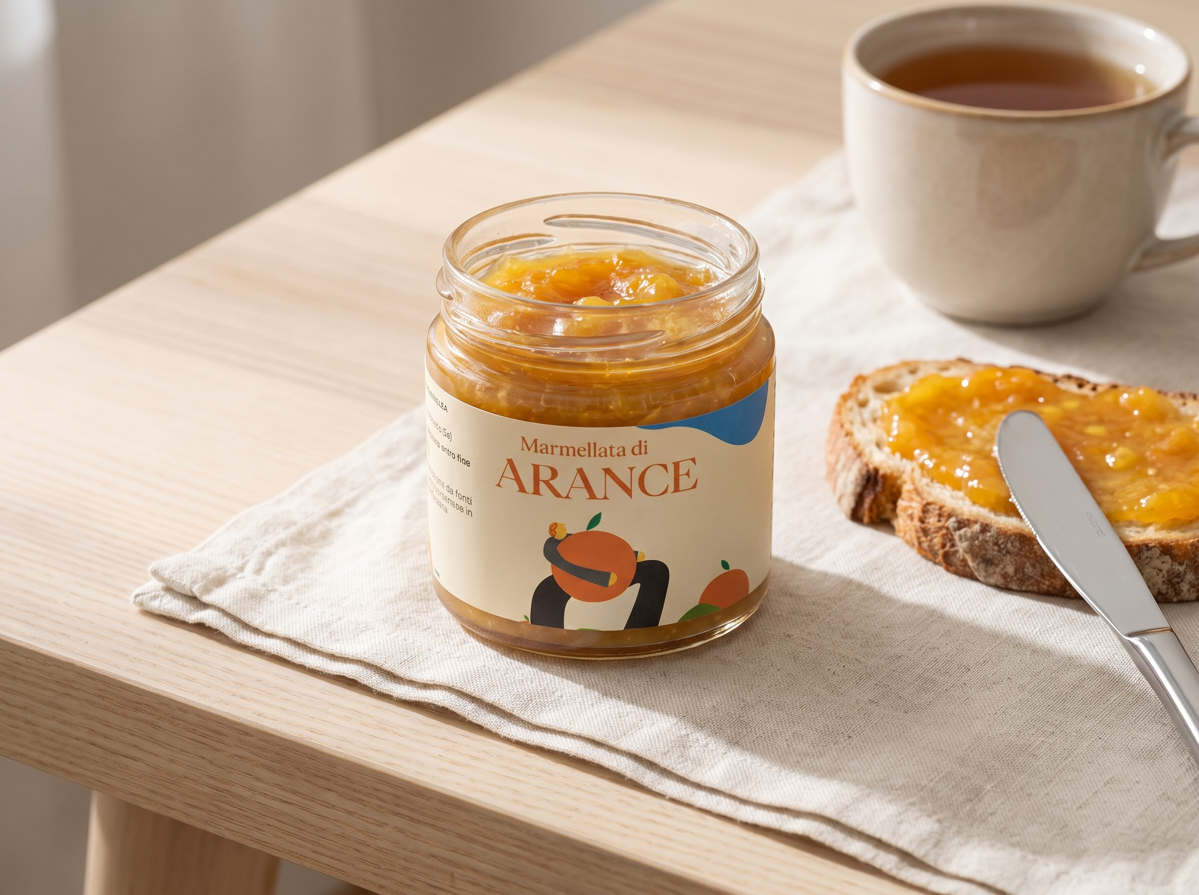 Handmade Extra Orange Jam - Preservative-Free
