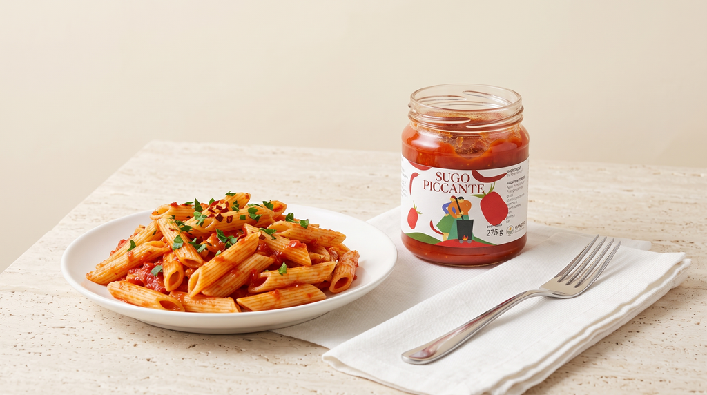 Spicy Artisan Sauce - With Chili Pepper and EVO Oil