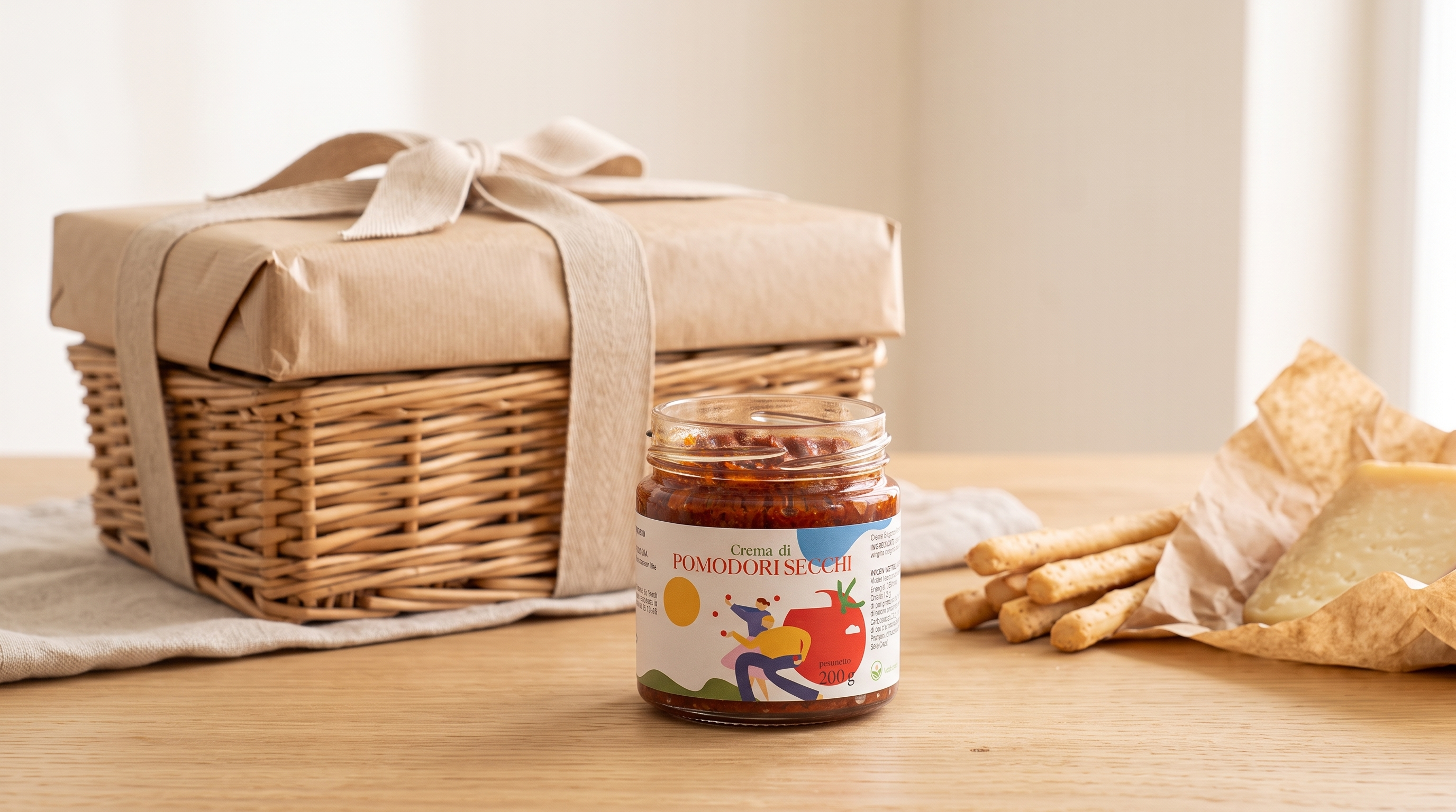 Paté di Pomodori Secchi Artigianale - Con Olio EVO