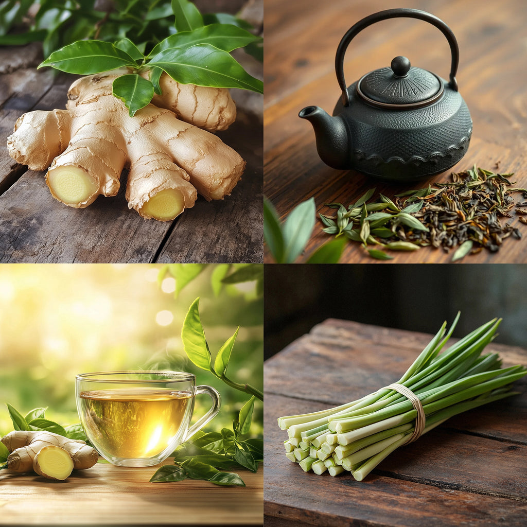 Candle Joyful | green tea, ginger and lemongrass